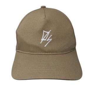 Big X Slideback Hat Tan OSFA Adjustable Embroidered Logo Vent Holes